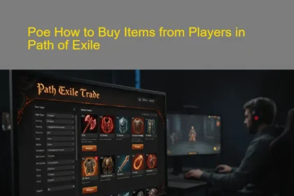 Poe How to Buy Items from Players in Path of Exile