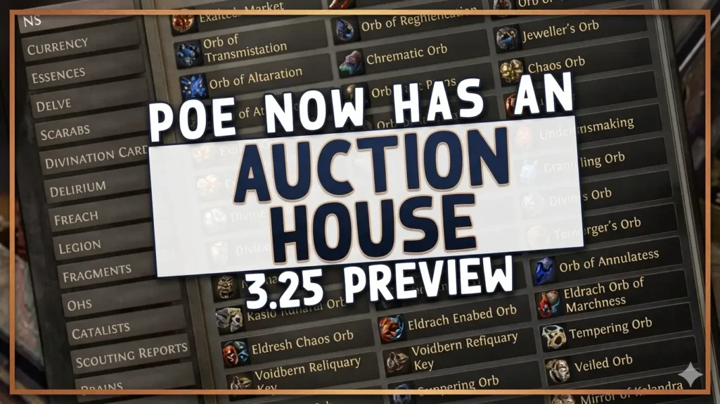 Path of Exile Auction House