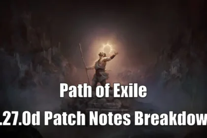 POE2 Patch Notes